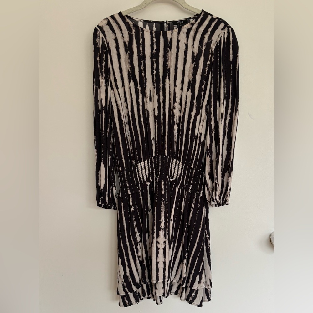 RAILS Dress, Pull On, Elastic Waist, 3/4 Elastic Sleeves, Size M, Like New Cond